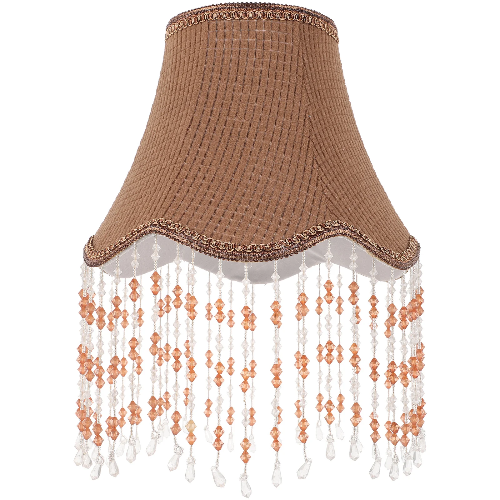 Абажур с бахромой в европейском винтажном стиле, тканевый, с бисером и кисточками, сменный абажур для настольных ламп E27
Абажур с бахромой в европейском винтажном стиле, тканевый, с бисером и кисточками, сменный абажур для настольных ламп E27