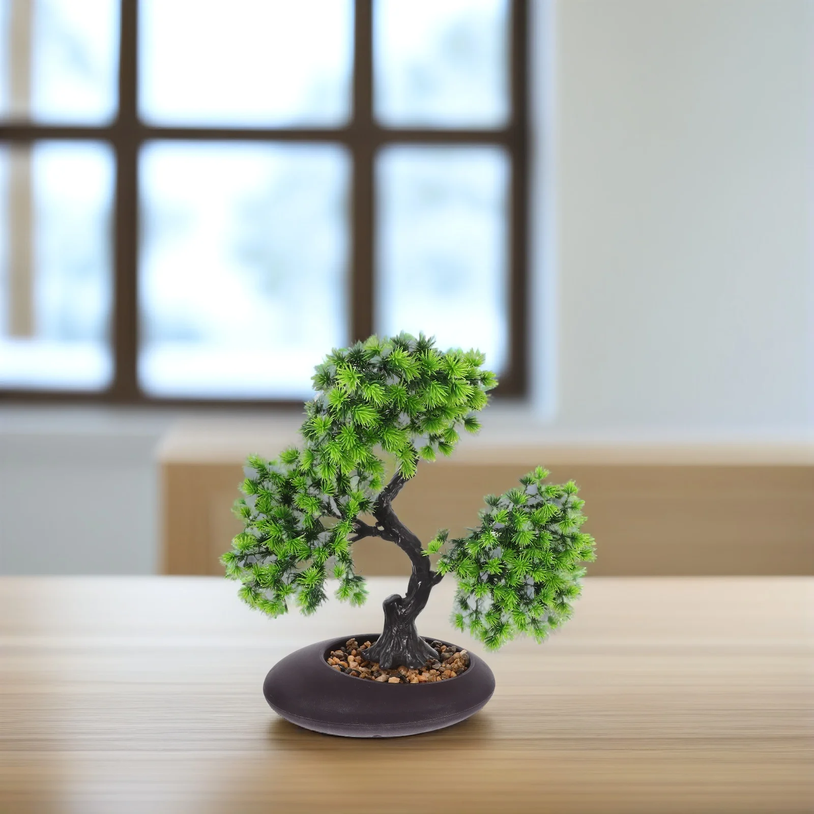 Artificial Bonsai Tree Plants Realistic Simulation Pine Potted Plant Home Office Decor Faux Indoor Greenery Plastic Desktop
Artificial Bonsai Tree Plants Realistic Simulation Pine Potted Plant Home Office Decor Faux Indoor Greenery Plastic Desktop