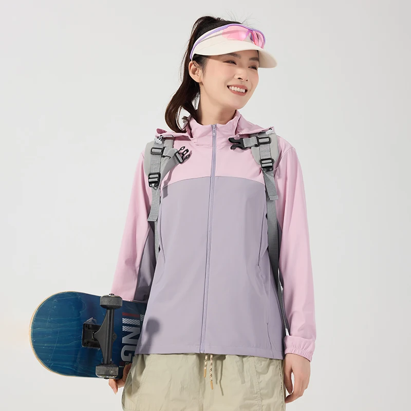Summer Couple Sunscreen Jacket Fashionable Casual Trend Loose Women's UV Protection Sweat Absorbing Quick Drying Skin Clothing
Summer Couple Sunscreen Jacket Fashionable Casual Trend Loose Women's UV Protection Sweat Absorbing Quick Drying Skin Clothing