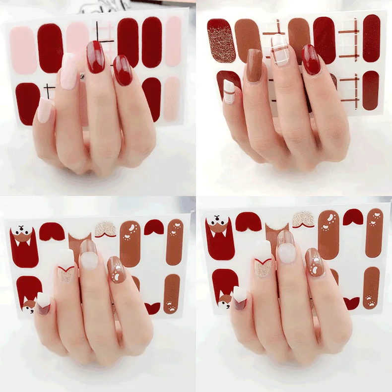 14pcs Set Fashion Stickers Nail Art Supplies Small Fresh Nail Art Sticker Leopard Nail Decals Press on Nails Stickers Designer
14pcs Set Fashion Stickers Nail Art Supplies Small Fresh Nail Art Sticker Leopard Nail Decals Press on Nails Stickers Designer