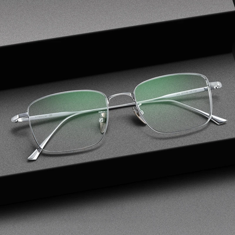 Vintage Ultralight Titanium Rectangle Optical Glasses Frame - Luxury Computer Eyewear for Men & Women
Vintage Ultralight Titanium Rectangle Optical Glasses Frame - Luxury Computer Eyewear for Men & Women