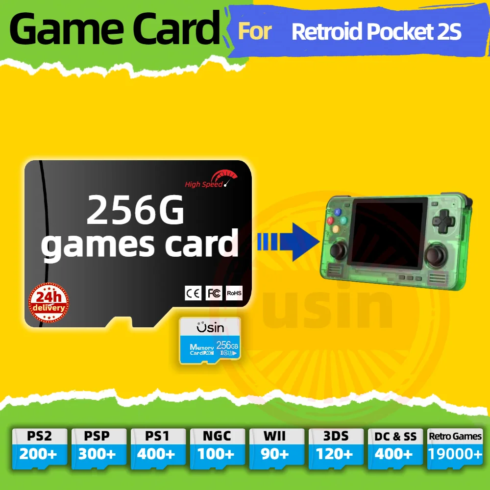 Игровая карта для Retroid Pocket 2S RP2S 5 Mini TF Ретро игры PS2 PSP PS1 Android портативная портативная игровая SD-карта Высокоскоростная 256G
Игровая карта для Retroid Pocket 2S RP2S 5 Mini TF Ретро игры PS2 PSP PS1 Android портативная портативная игровая SD-карта Высокоскоростная 256G