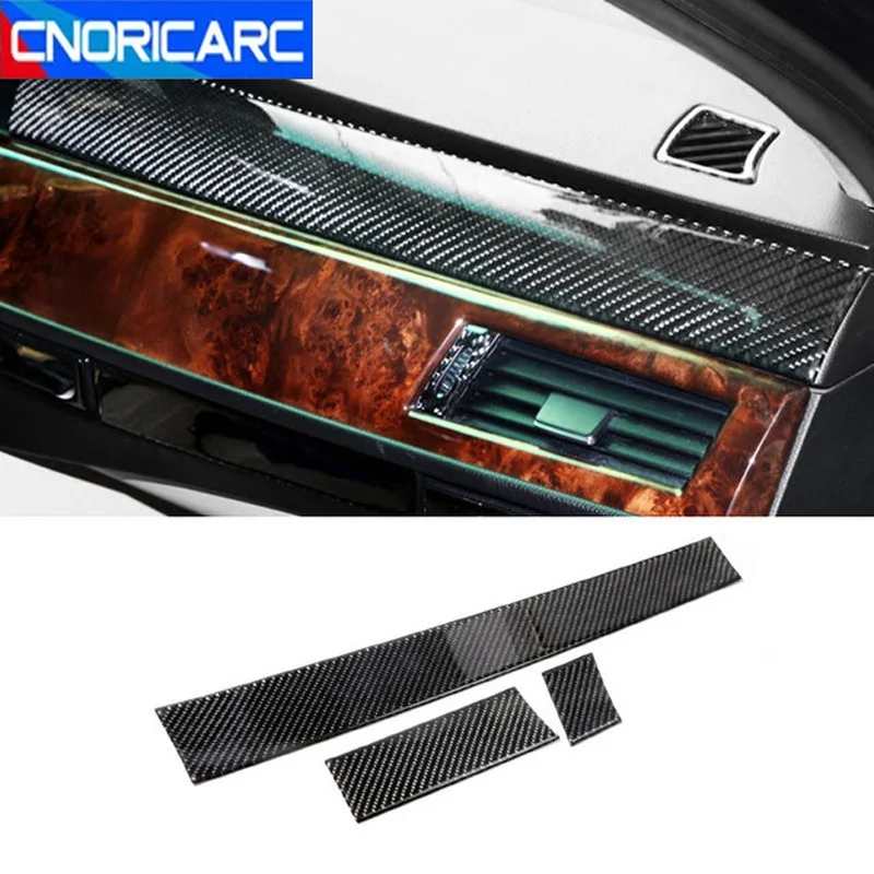 Carbon Fiber Car Styling Central Console Dashboard Panel Cover Trim Strip For BMW 5 Series E60 2005-2010 Interior Stickers
Carbon Fiber Car Styling Central Console Dashboard Panel Cover Trim Strip For BMW 5 Series E60 2005-2010 Interior Stickers