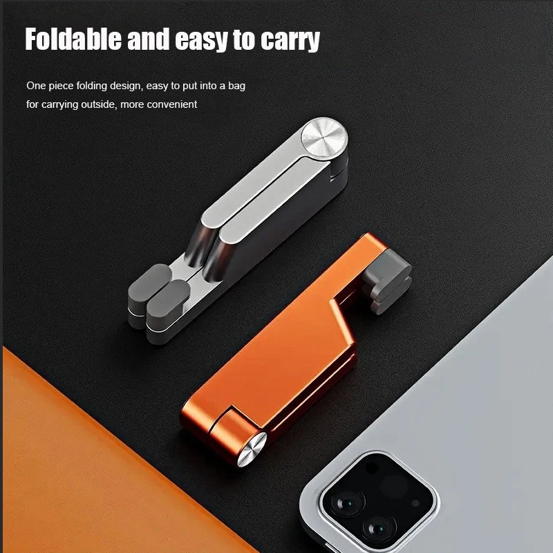 Aluminum Alloy Foldable Portable Mini Universal Phone & Tablet Metal Stand, Compact Desktop Lazy Holder
Aluminum Alloy Foldable Portable Mini Universal Phone & Tablet Metal Stand, Compact Desktop Lazy Holder