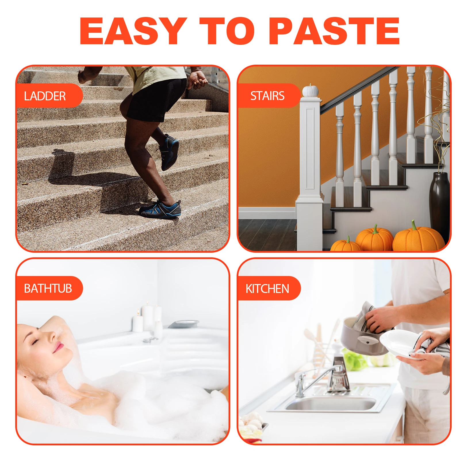 Non-slip Tape Self Adhesive Anti Strips Anti-slip Shower Floor Anti-skid Stair Treads Sticker Glue
Non-slip Tape Self Adhesive Anti Strips Anti-slip Shower Floor Anti-skid Stair Treads Sticker Glue