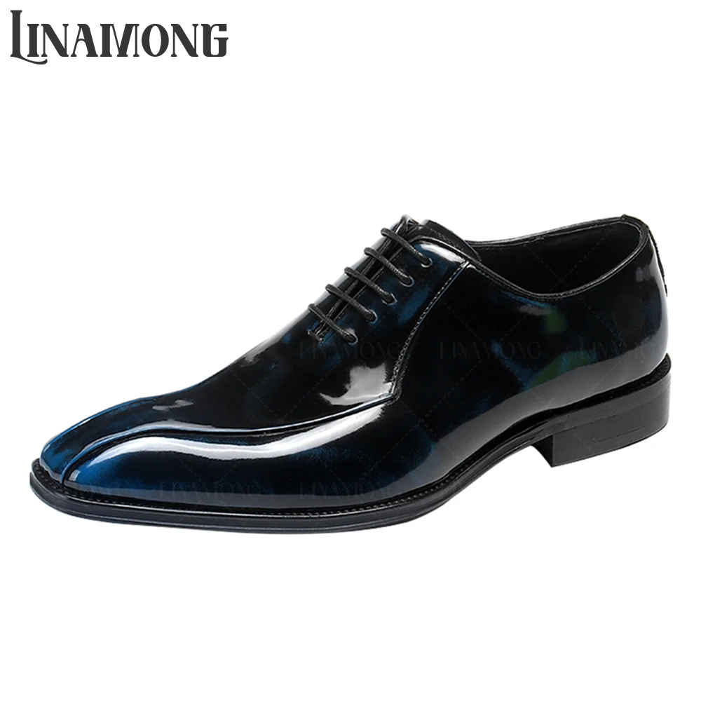 Hand Polished Genuine Leather Shoes Luxurious Style Shiny Leather Oxfords Almond Toe Lace up Shoes Elegant Business Dress Shoes
Hand Polished Genuine Leather Shoes Luxurious Style Shiny Leather Oxfords Almond Toe Lace up Shoes Elegant Business Dress Shoes
