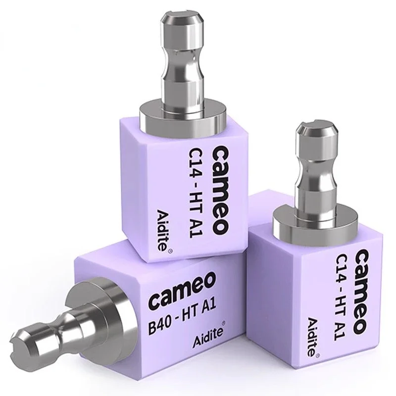 5Pcs/Box Aidite Cameo C14 CAD/CAM Lithium Disilicate Dental Translucency Materials Glass Ceramic Blocks Dentistry Lab Materials
5Pcs/Box Aidite Cameo C14 CAD/CAM Lithium Disilicate Dental Translucency Materials Glass Ceramic Blocks Dentistry Lab Materials
