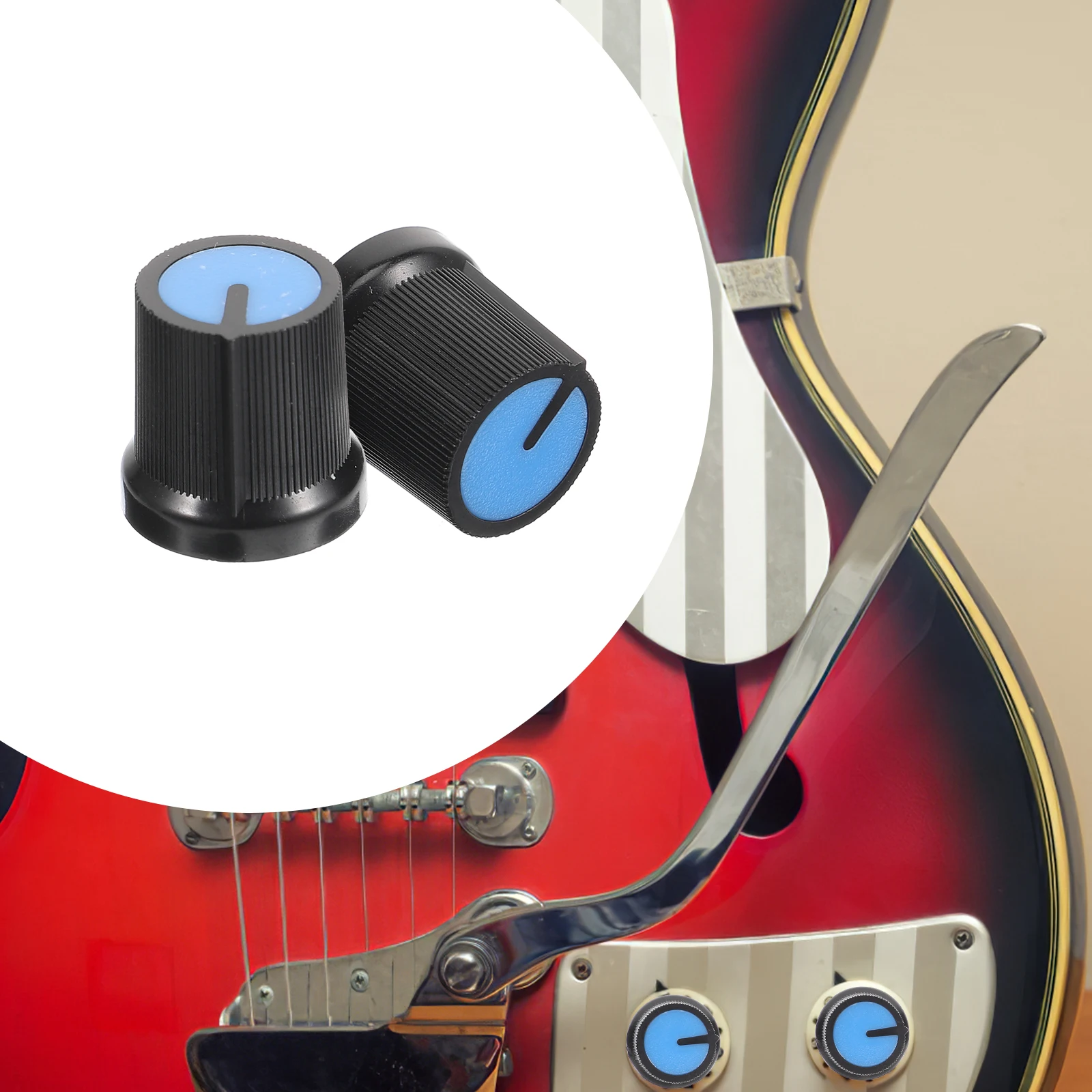 100 Pcs Potentiometer Knob Cap Caps Guitar Electric Control Knobs for Sound Volume Tone
100 Pcs Potentiometer Knob Cap Caps Guitar Electric Control Knobs for Sound Volume Tone