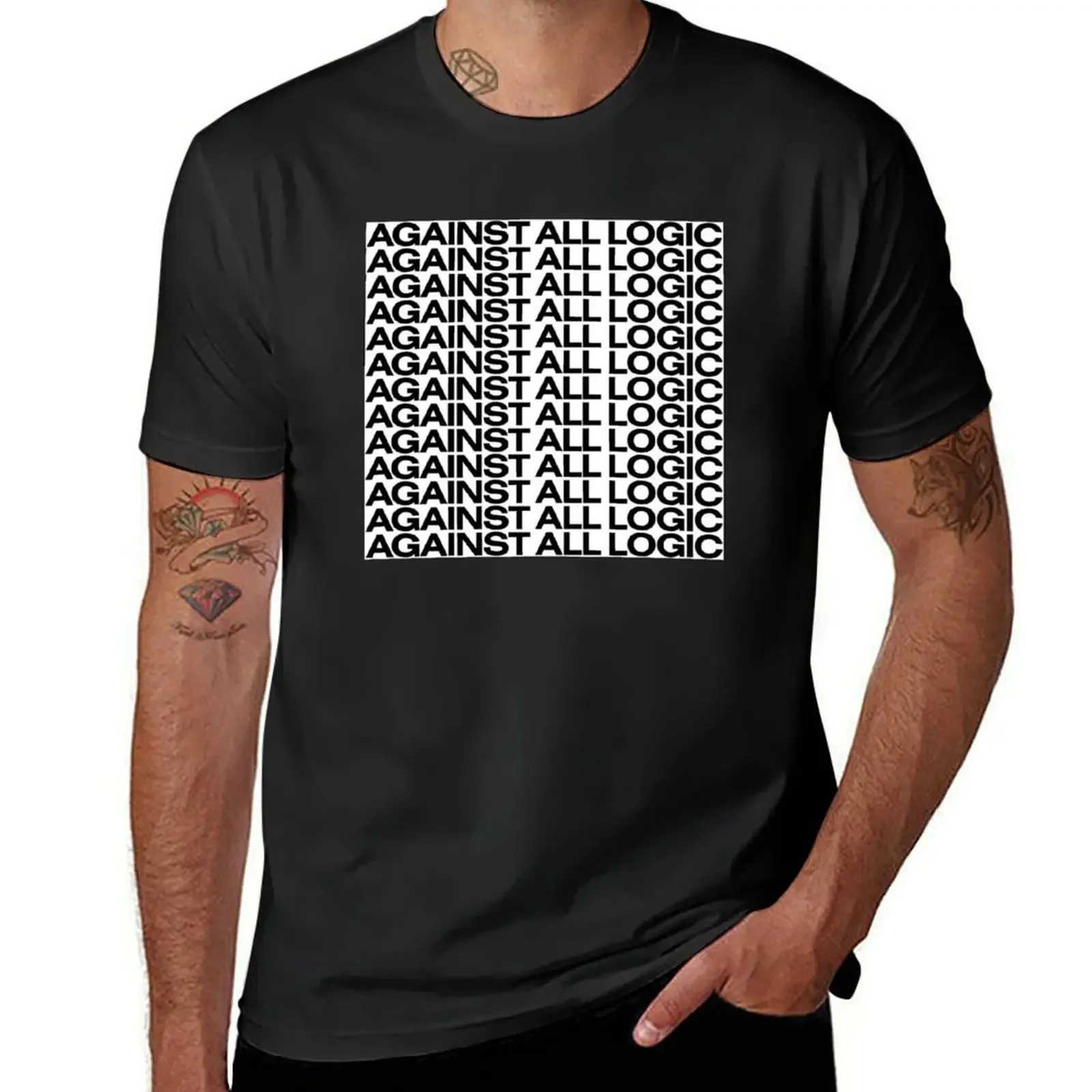 Against All Logic T-Shirt summer top customs design your own anime figures anime t shirts t shirt men 100℅ cotton
Against All Logic T-Shirt summer top customs design your own anime figures anime t shirts t shirt men 100℅ cotton