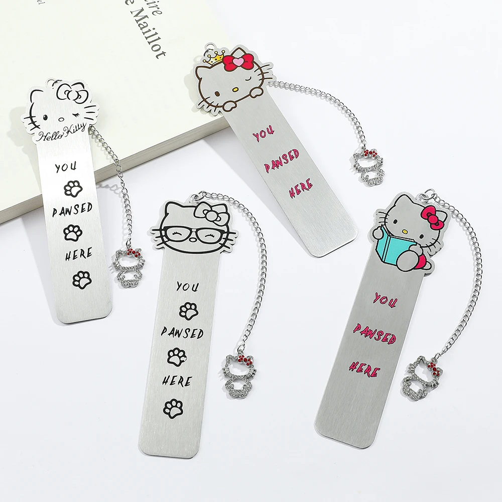 1Pcs Hello Kitty Bookmarks, Fan Collection, Beautiful Metal Bookmarks, BFF Reading Marker Stationery Home Office Supplies, Kitty
1Pcs Hello Kitty Bookmarks, Fan Collection, Beautiful Metal Bookmarks, BFF Reading Marker Stationery Home Office Supplies, Kitty