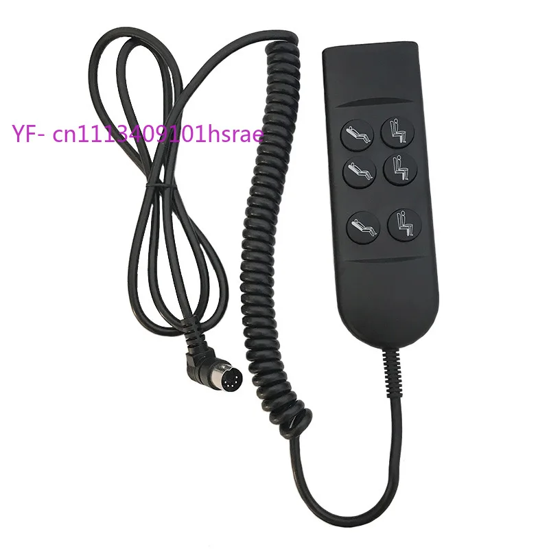 One-drive-two DC Push Rod Motor Hand Controller for Electric Sofa Iron Frame Lifting
One-drive-two DC Push Rod Motor Hand Controller for Electric Sofa Iron Frame Lifting