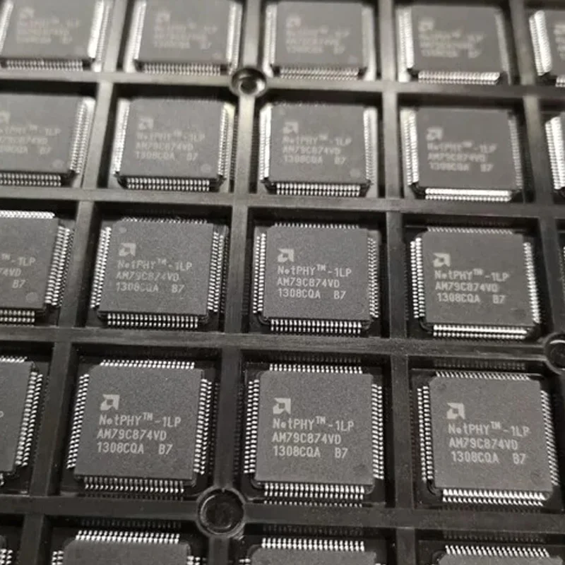 Brand New Original Am79C874Vd Ethernet Transceiver Am79C874 Microcontroller Qfp80
Brand New Original Am79C874Vd Ethernet Transceiver Am79C874 Microcontroller Qfp80