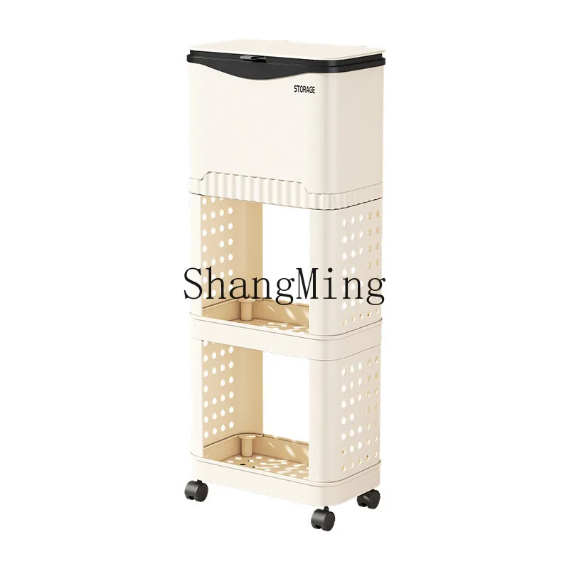 ZYY kitchen trash can rack multi-layer with wheel storage rack large capacity with cover
ZYY kitchen trash can rack multi-layer with wheel storage rack large capacity with cover