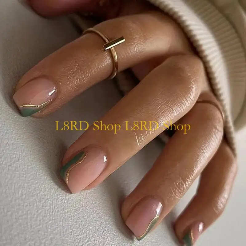 L8RD 24 Pcs Press On French Tip False Full Cover Artificial
L8RD 24 Pcs Press On French Tip False Full Cover Artificial