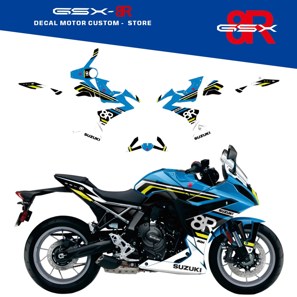 For SUZUKI GSX-8R GSX8R 2024-2026 Multi color selection Motorcycle Body Fairing Sticker Decal Protective Sstreet bike graphic
For SUZUKI GSX-8R GSX8R 2024-2026 Multi color selection Motorcycle Body Fairing Sticker Decal Protective Sstreet bike graphic