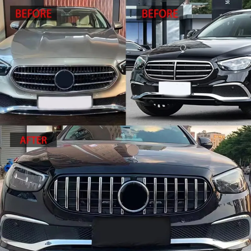 For Mercedes-Benz E-Class W213 2021-2023 Year Racing Grille Front Bumper Grill Body Kit Accessories
For Mercedes-Benz E-Class W213 2021-2023 Year Racing Grille Front Bumper Grill Body Kit Accessories