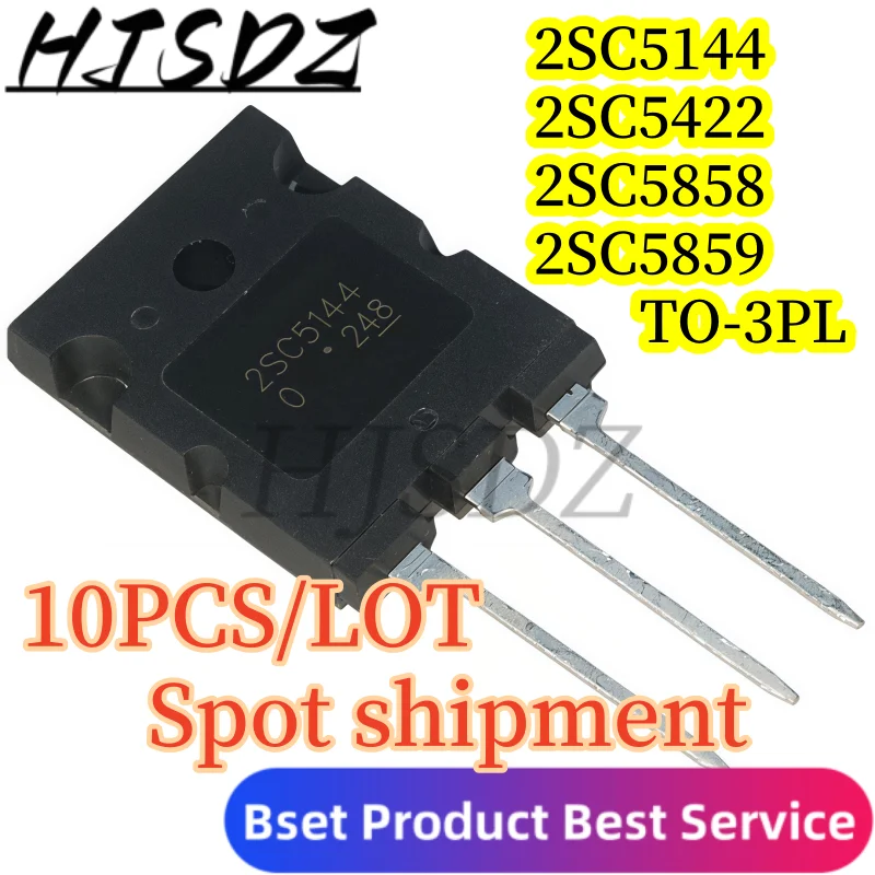 【10PCS/LOT】2SC5422 2SC5144 2SC5858 2SC5859 Ultrasonic High Power Transistors TO-3PL
【10PCS/LOT】2SC5422 2SC5144 2SC5858 2SC5859 Ultrasonic High Power Transistors TO-3PL