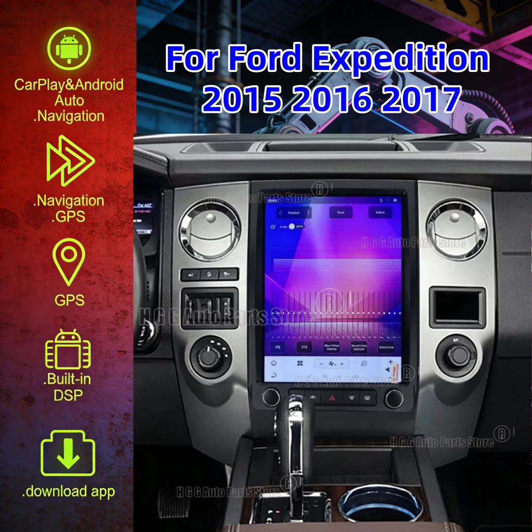 jo 12.1Inch Android Vertical Touch Screen Car Radio GPS Navi Multimedia Stereo DSP 4G CarPlay For Ford Expedition 2015 2016 2017
jo 12.1Inch Android Vertical Touch Screen Car Radio GPS Navi Multimedia Stereo DSP 4G CarPlay For Ford Expedition 2015 2016 2017