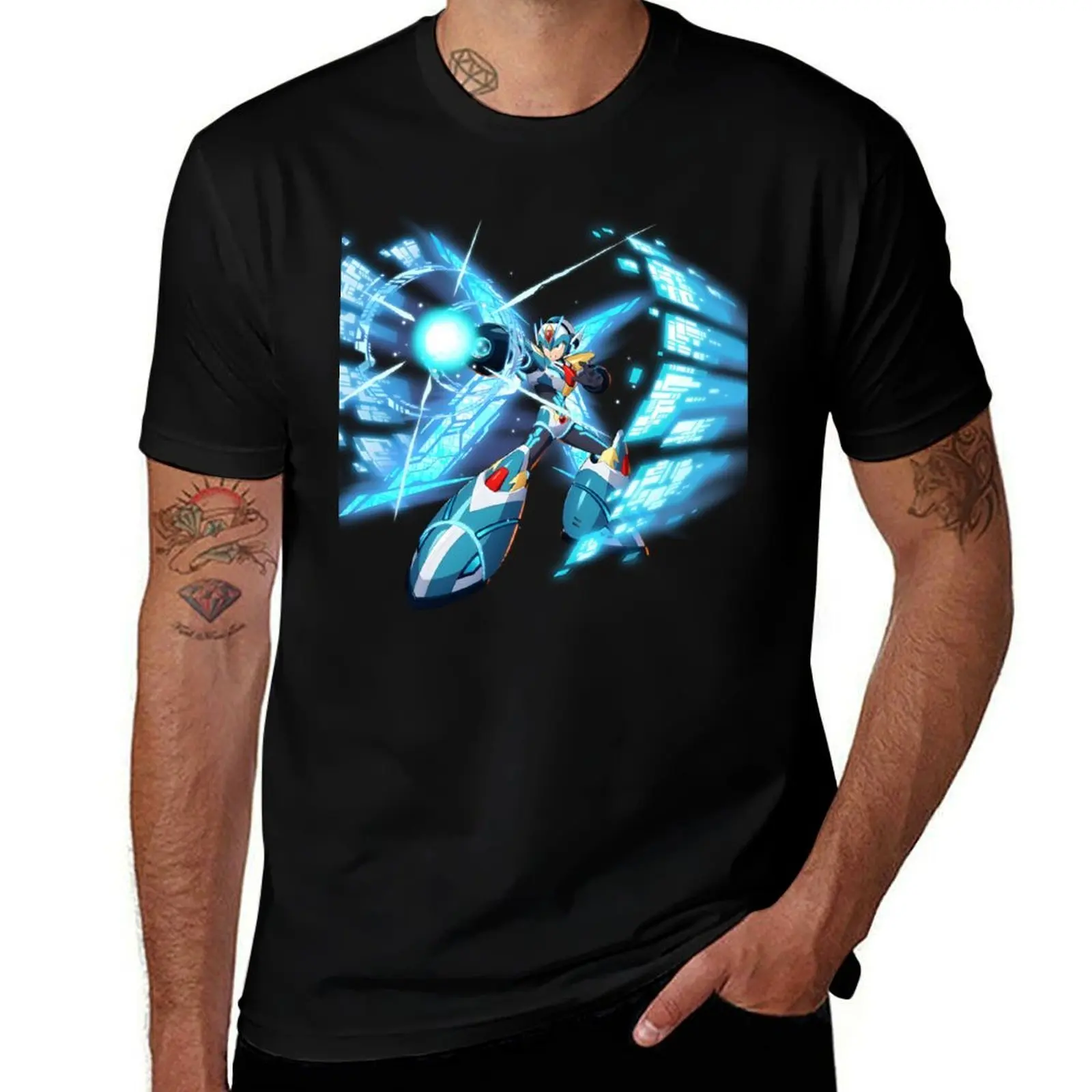 T-Shirt 100% tshirt Armor Megaman Dive X cotton tshirt t man shirt for anime Xdive
T-Shirt 100% tshirt Armor Megaman Dive X cotton tshirt t man shirt for anime Xdive