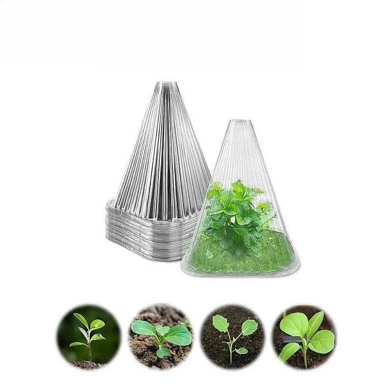 20PCS/Set of Reusable Plant Seedling Cover, Vegetable Seedling Windproof and Antifreeze Greenhouse Garden Plant Protection Cover
20PCS/Set of Reusable Plant Seedling Cover, Vegetable Seedling Windproof and Antifreeze Greenhouse Garden Plant Protection Cover