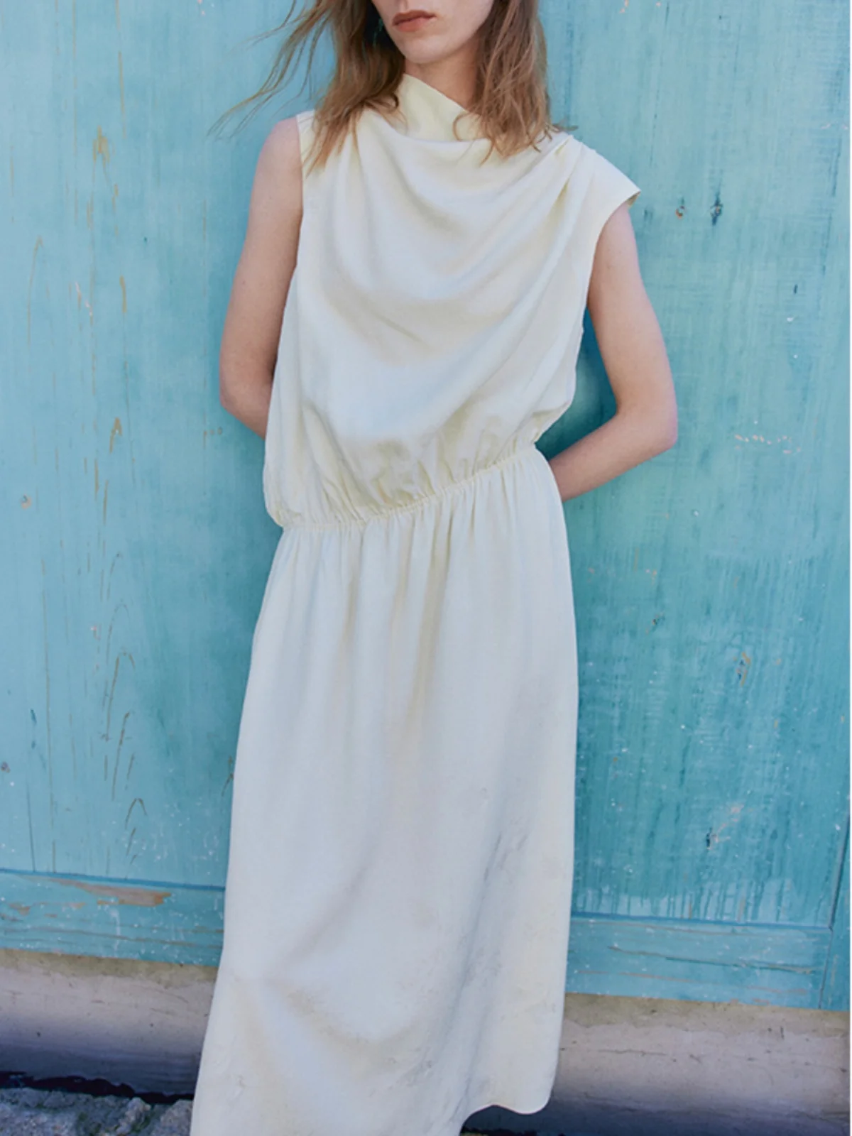 New Chinese Sle Asymmetrical oulder Sve Elastic Waist Silk Wool Hibiscus Embroidery Dr Ladies Casual Straight Tube ...
New Chinese Sle Asymmetrical oulder Sve Elastic Waist Silk Wool Hibiscus Embroidery Dr Ladies Casual Straight Tube ...