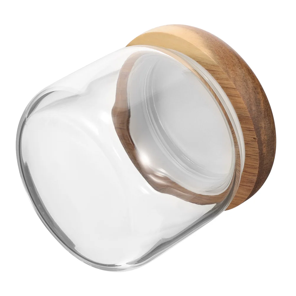 Glass Tea Coffee Sugar Storage Jar Airtight Sealed Clear Coffee Bean Jam Bottle glass honey jar wood lid glass jar
Glass Tea Coffee Sugar Storage Jar Airtight Sealed Clear Coffee Bean Jam Bottle glass honey jar wood lid glass jar