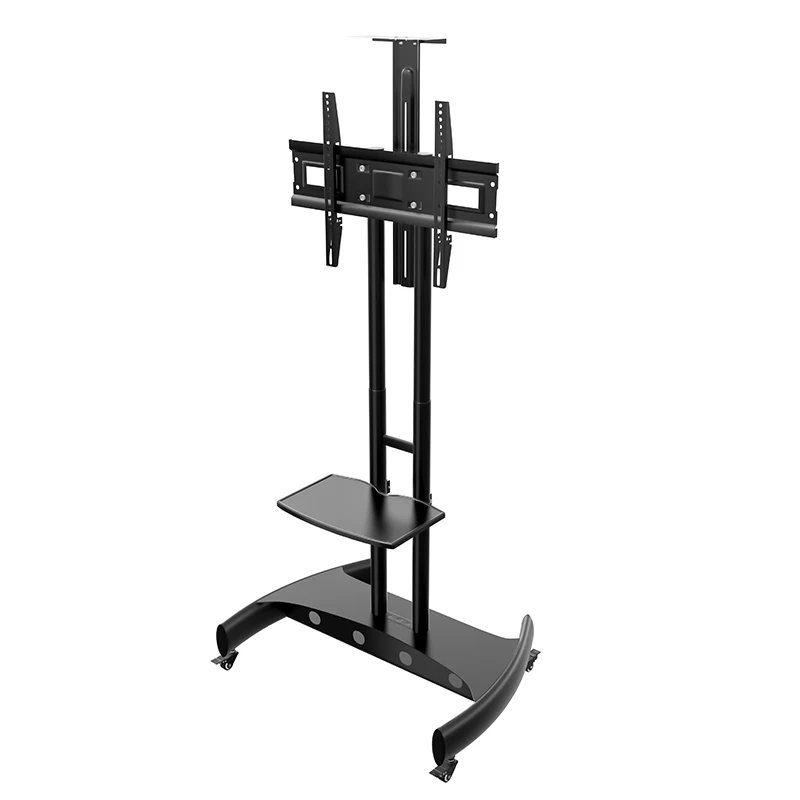 Elegant Shape Mobile TV Cart for 32'' to 75'' Inch Steel TV Bracket TV Mount Stand
Elegant Shape Mobile TV Cart for 32'' to 75'' Inch Steel TV Bracket TV Mount Stand