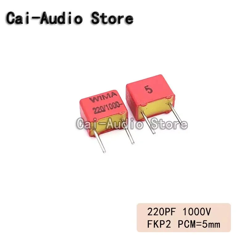 5PCS/10PCS/20PCS/Lot Brand NEW Germany WIMA FKP2 1000V 220PF 1000V 221 0.22nf Film Capacitor 1000v220pf 1000v221 Pitch 5mm 5%
5PCS/10PCS/20PCS/Lot Brand NEW Germany WIMA FKP2 1000V 220PF 1000V 221 0.22nf Film Capacitor 1000v220pf 1000v221 Pitch 5mm 5%