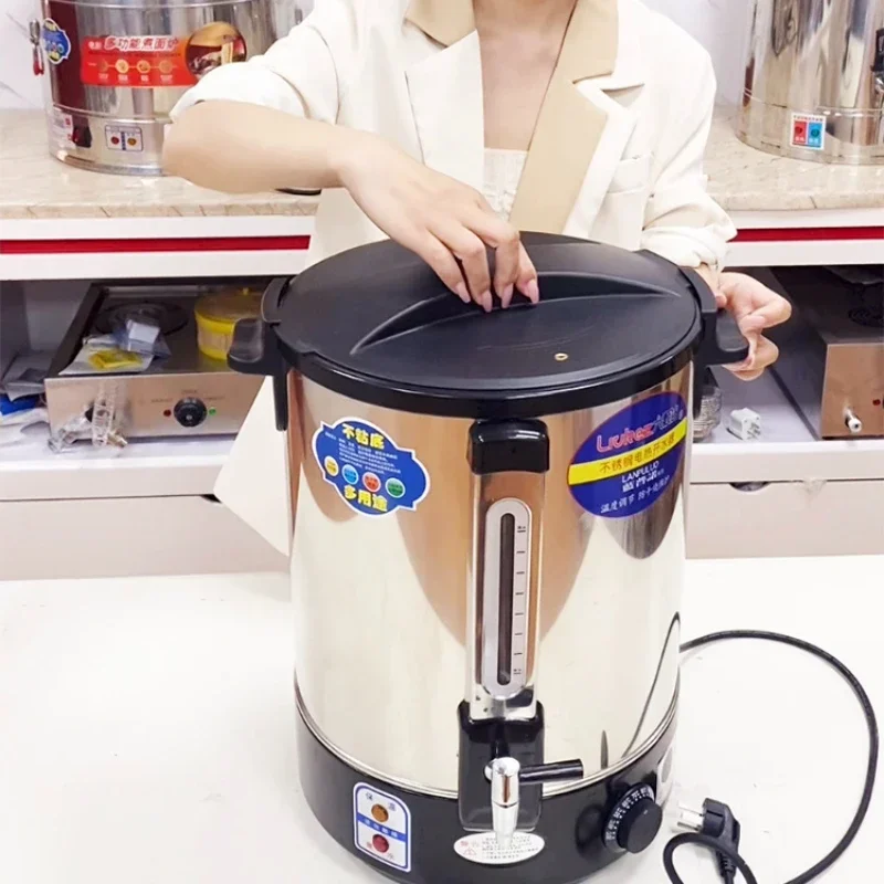 Six Diamonds Stainless Steel Electric Hot Water Bucket Commercial Large Capacity Water Boiling Barrel
Six Diamonds Stainless Steel Electric Hot Water Bucket Commercial Large Capacity Water Boiling Barrel