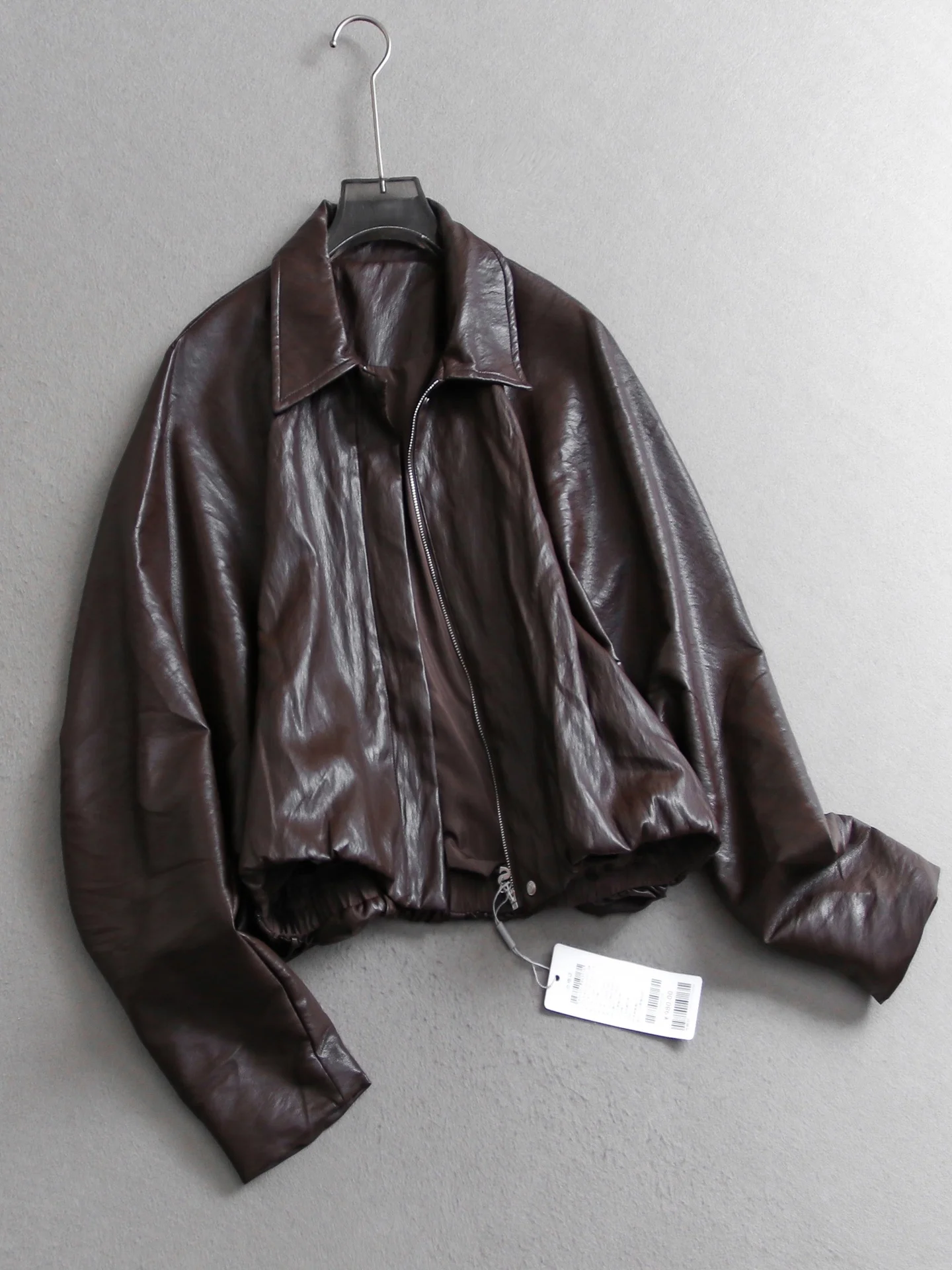 Elegant Loose Commute Long Sleeve Collar Jacket Autumn New Style Women's Leather Coat Zipper Short Length Casual Fashion
Elegant Loose Commute Long Sleeve Collar Jacket Autumn New Style Women's Leather Coat Zipper Short Length Casual Fashion