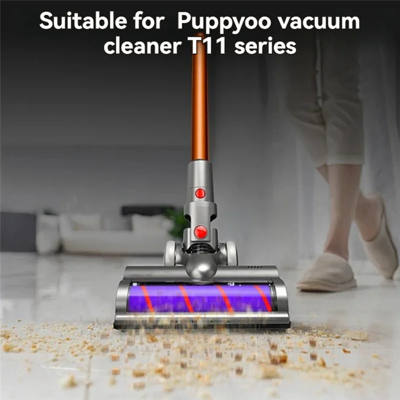 BAAN-Electric Floor Brush Head Soft Velvet Roller For Puppyoo T11 /T11 Pro/ T11 Cyclone Handheld Vacuum Cleaner Accessories
BAAN-Electric Floor Brush Head Soft Velvet Roller For Puppyoo T11 /T11 Pro/ T11 Cyclone Handheld Vacuum Cleaner Accessories