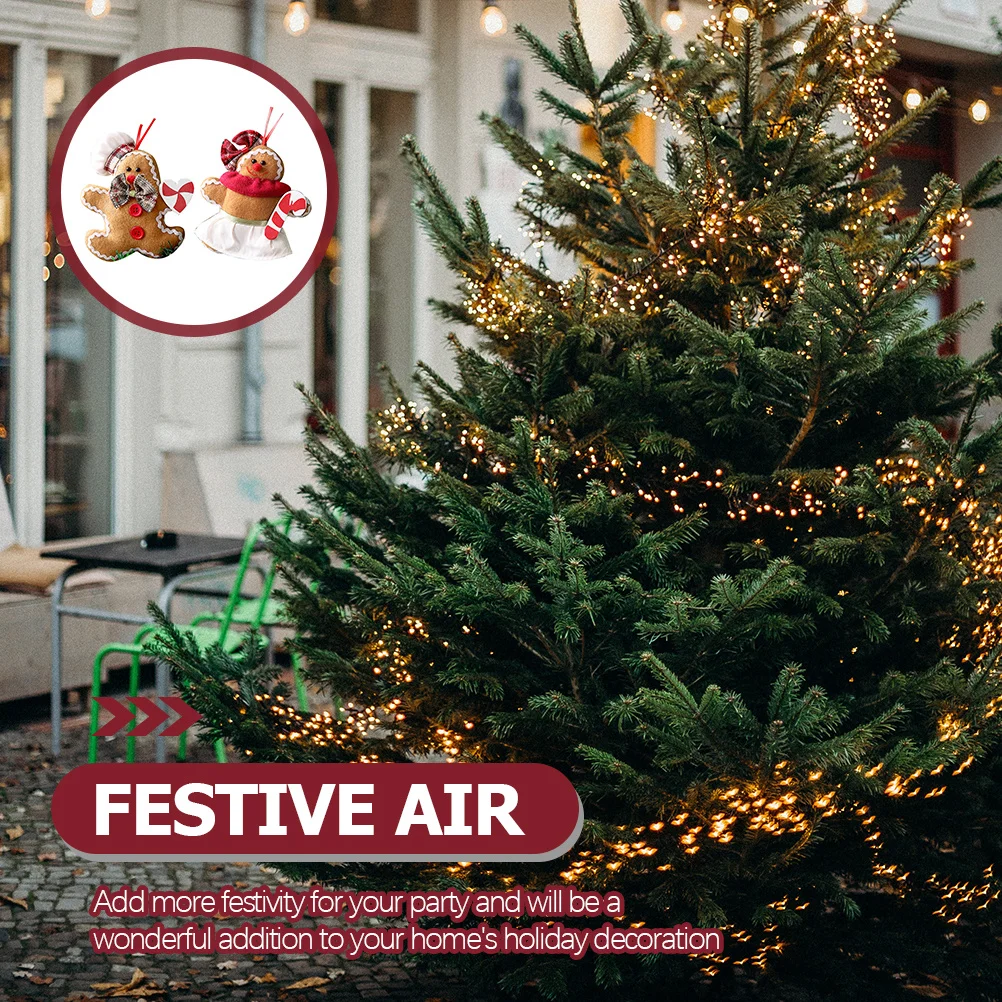 2pcs Gingerbread Man Ornaments Christmas Tree Decoration Indoor Xmas Hanging Pendant For Wall Window Porch Room Decor Vintage
2pcs Gingerbread Man Ornaments Christmas Tree Decoration Indoor Xmas Hanging Pendant For Wall Window Porch Room Decor Vintage