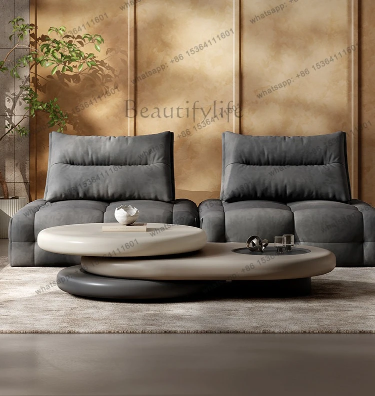 LD Italian minimalist designer high-end rotating coffee table special-shaped rectangular coffee table
LD Italian minimalist designer high-end rotating coffee table special-shaped rectangular coffee table