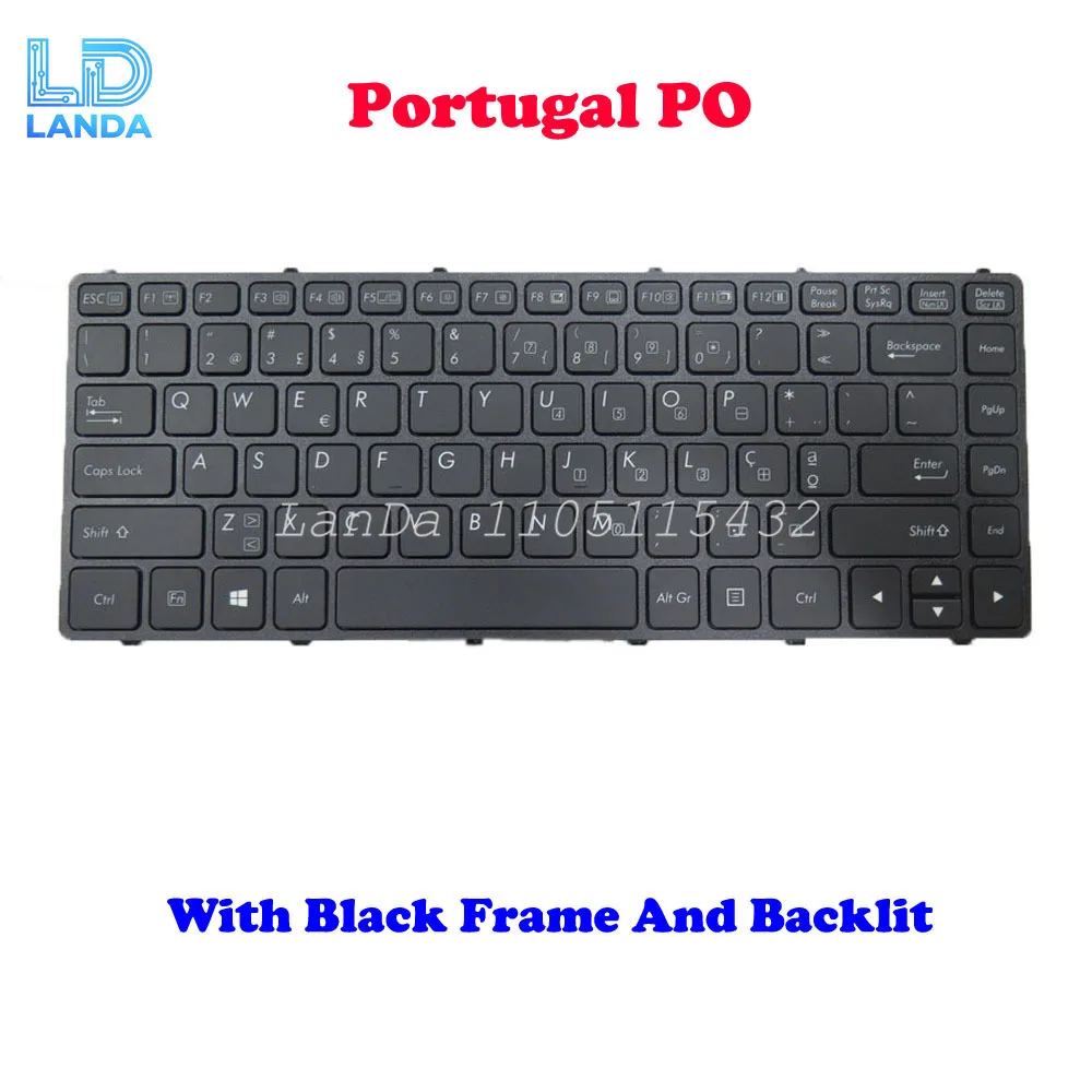 Laptop Backlit S410 KR PO HU CZ CA GR NE SV TR BR Keyboard For Getac S410 SE5DY5DAEDUJ United States US Black With Frame New
Laptop Backlit S410 KR PO HU CZ CA GR NE SV TR BR Keyboard For Getac S410 SE5DY5DAEDUJ United States US Black With Frame New