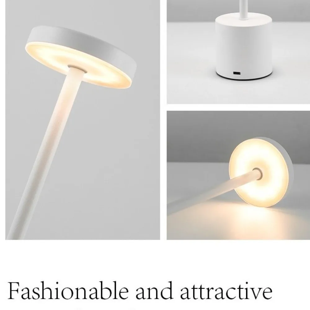 3 Colors LED Table Lamp Nordic Style Adjustable Brightness Desk Lamp Rechargeable I-shaped Design Wireless Reading Lamp
3 Colors LED Table Lamp Nordic Style Adjustable Brightness Desk Lamp Rechargeable I-shaped Design Wireless Reading Lamp