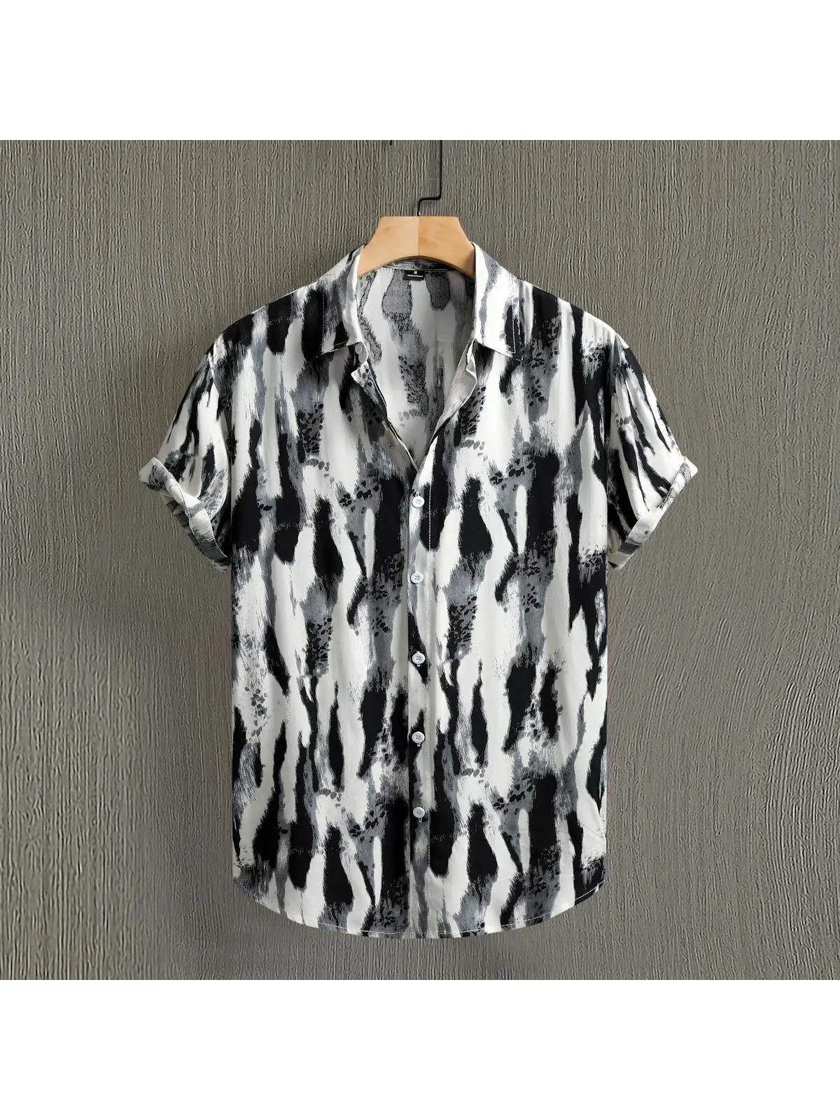 New 2025 Men's Cotton Printed Short Sleeve Shirt Slim Fit Floral Pattern Spring Thickened Fleece Youth Casual Shirt
New 2025 Men's Cotton Printed Short Sleeve Shirt Slim Fit Floral Pattern Spring Thickened Fleece Youth Casual Shirt