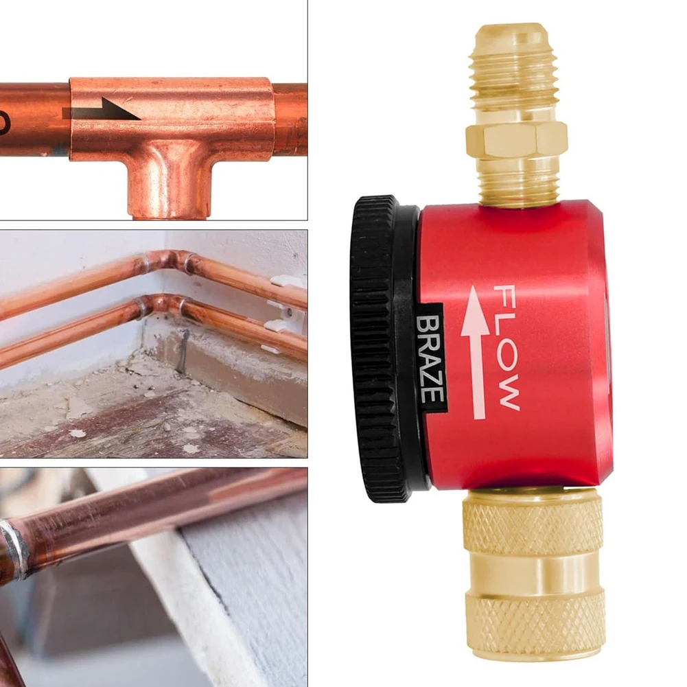 1/4 Inch Nitrogen Purge Tool Connector Regulator 50 PSI Nitrogen Purge Tool For HVAC Equipment System
1/4 Inch Nitrogen Purge Tool Connector Regulator 50 PSI Nitrogen Purge Tool For HVAC Equipment System