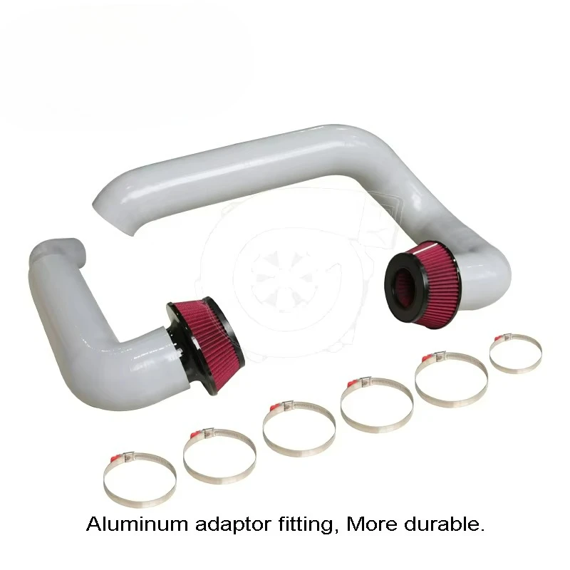 Front Mount Intake for 2019-2025 BMW X3M X4M S58 F97 F98 3.0T Gray SILICONE MATERIAL with Wire Reinforce Inside
Front Mount Intake for 2019-2025 BMW X3M X4M S58 F97 F98 3.0T Gray SILICONE MATERIAL with Wire Reinforce Inside