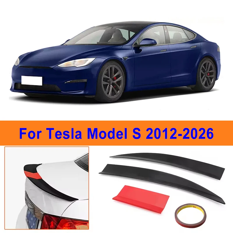 For Tesla Model S 2012-2026 3-Section ABS Rear Trunk Spoiler 115-125cm Adjustable Sports Decor Top Wing Car Exterior Parts
For Tesla Model S 2012-2026 3-Section ABS Rear Trunk Spoiler 115-125cm Adjustable Sports Decor Top Wing Car Exterior Parts