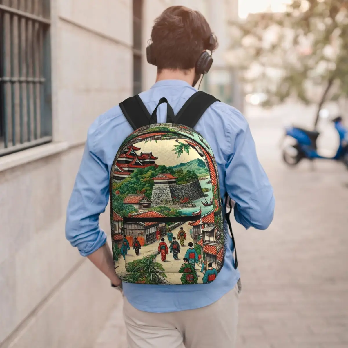 Ryukyu Kingdom Castle Town Walk Backpack Boys Girls BookBag Children School Bag Laptop Shoulder Bags for Men Women
Ryukyu Kingdom Castle Town Walk Backpack Boys Girls BookBag Children School Bag Laptop Shoulder Bags for Men Women