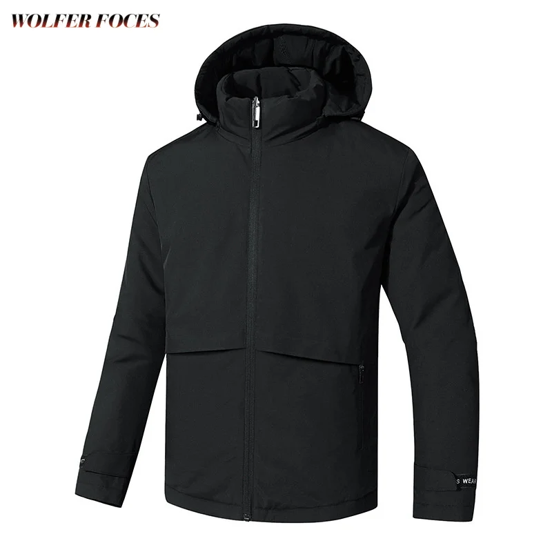 Outdoor Sports Hooded Jacket Military Heating Coat Men's Winter Coat Loose Oversize Jackets Windproof Waterproof Casual Clothing
Outdoor Sports Hooded Jacket Military Heating Coat Men's Winter Coat Loose Oversize Jackets Windproof Waterproof Casual Clothing