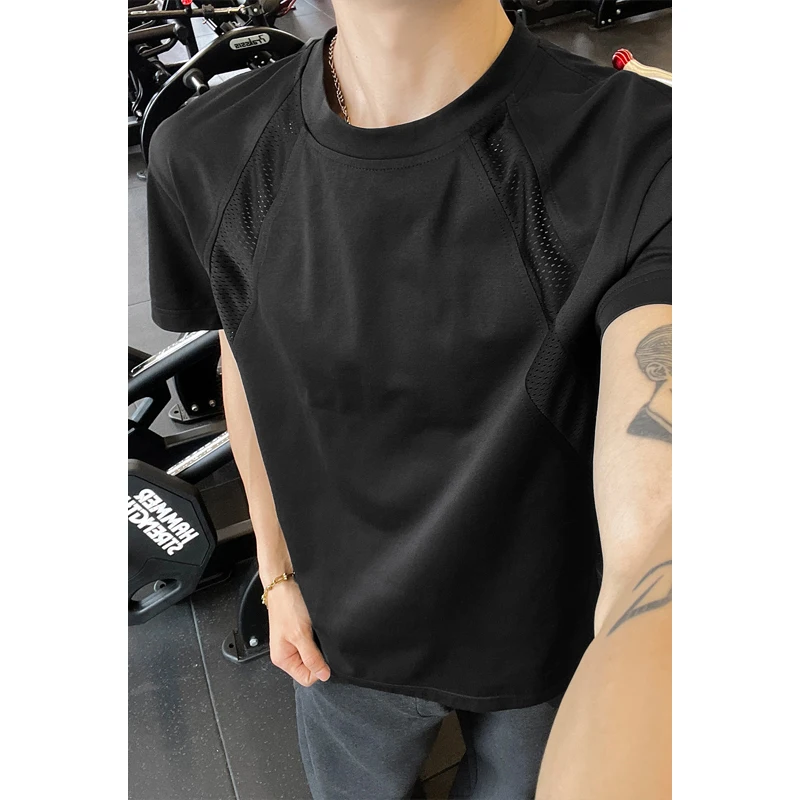 Summer Short Sleeved T-shirt Men Black Casual T-shirt Men Streetwear Korean Loose Sports T Shirt Mens Top Large Size 5XL
Summer Short Sleeved T-shirt Men Black Casual T-shirt Men Streetwear Korean Loose Sports T Shirt Mens Top Large Size 5XL