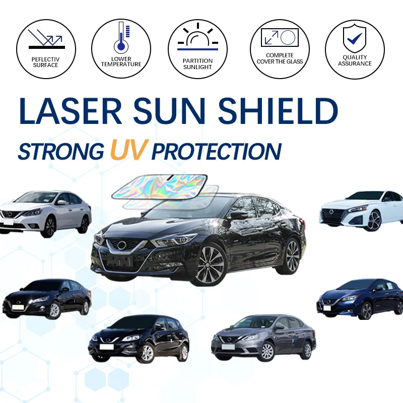 For Nissan Sylphy Teana Skyline Windshield Sun Shade Sunshade Sun Visor Protector Foldable Blocks UV Rays Laser Sun Protector
For Nissan Sylphy Teana Skyline Windshield Sun Shade Sunshade Sun Visor Protector Foldable Blocks UV Rays Laser Sun Protector