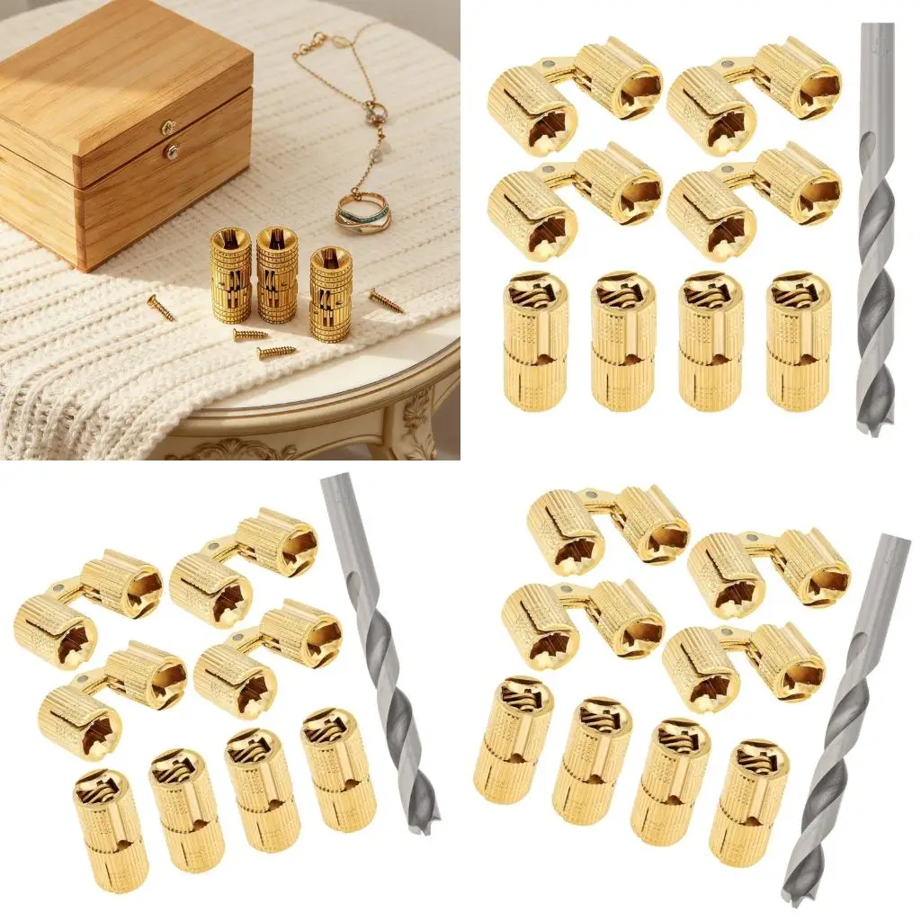 8Pcs Brass Barrels Hinges 10mm Furniture Small Hinge For Drawers And Cabinets high quality
8Pcs Brass Barrels Hinges 10mm Furniture Small Hinge For Drawers And Cabinets high quality