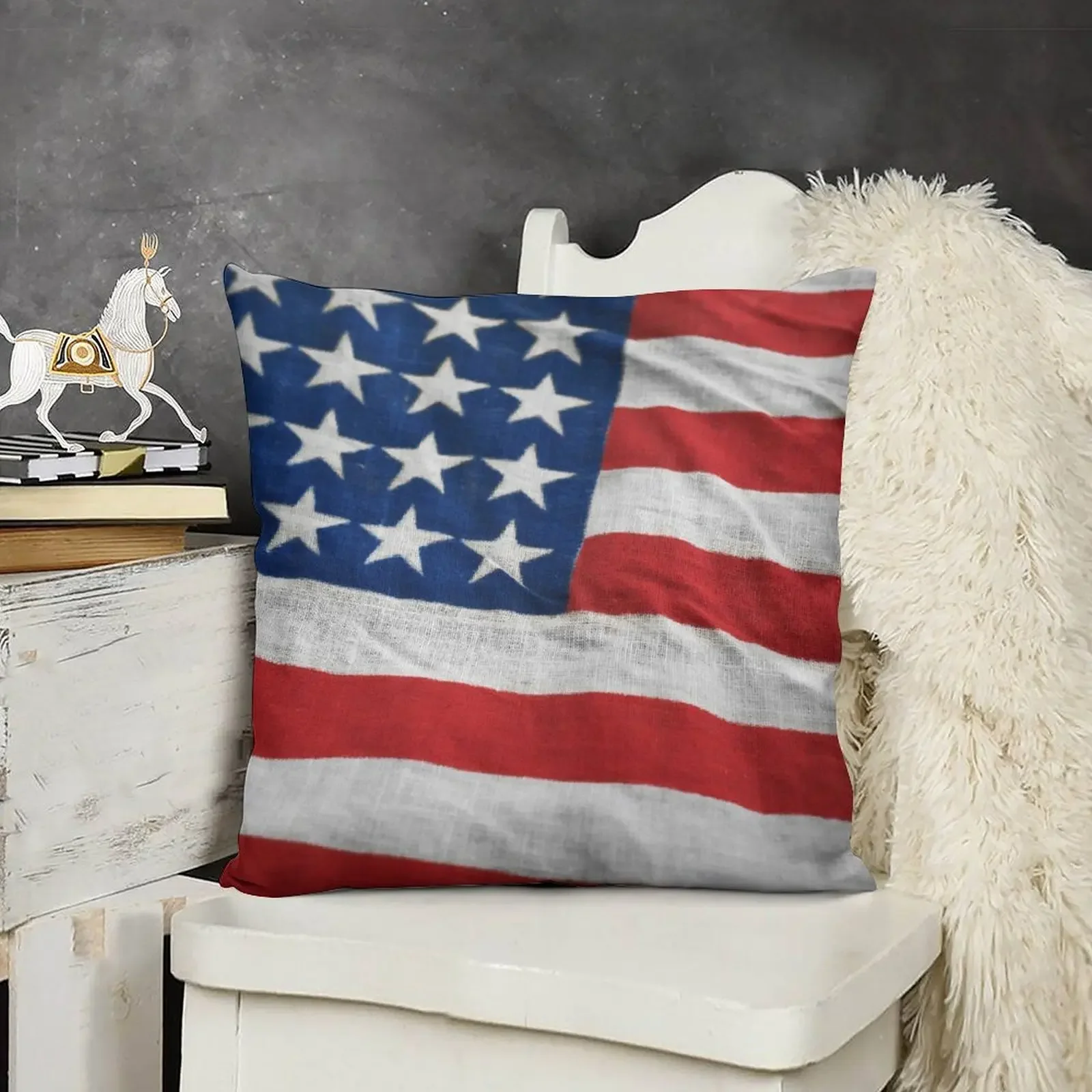 Vintage American Flag Classic Throw Pillow ornamental pillows for living room Custom Cushion Photo pillow
Vintage American Flag Classic Throw Pillow ornamental pillows for living room Custom Cushion Photo pillow