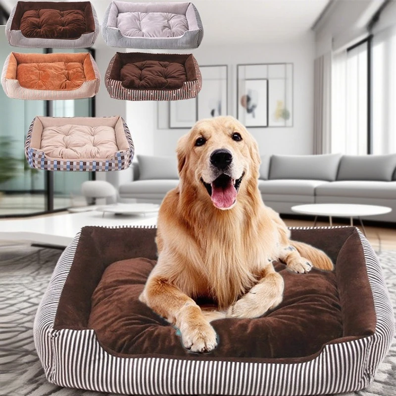 2025 Winter Warm Square Dogs Bed Stripe Pattern Removable Soft Pet Mat for Small Medium Large Dogs Detachable Washable Puppy Bed
2025 Winter Warm Square Dogs Bed Stripe Pattern Removable Soft Pet Mat for Small Medium Large Dogs Detachable Washable Puppy Bed