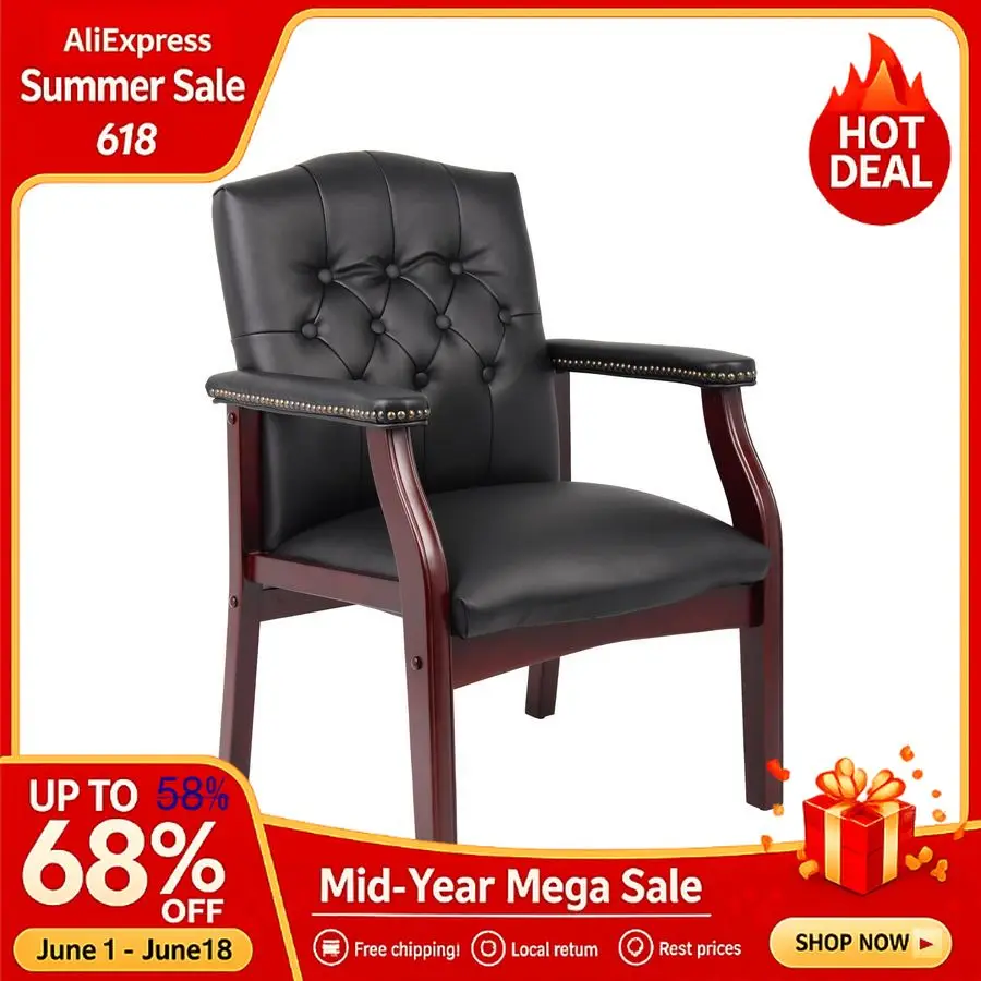 Ivy League Executive Guest Chair, Black, 250 Customizable
Ivy League Executive Guest Chair, Black, 250 Customizable