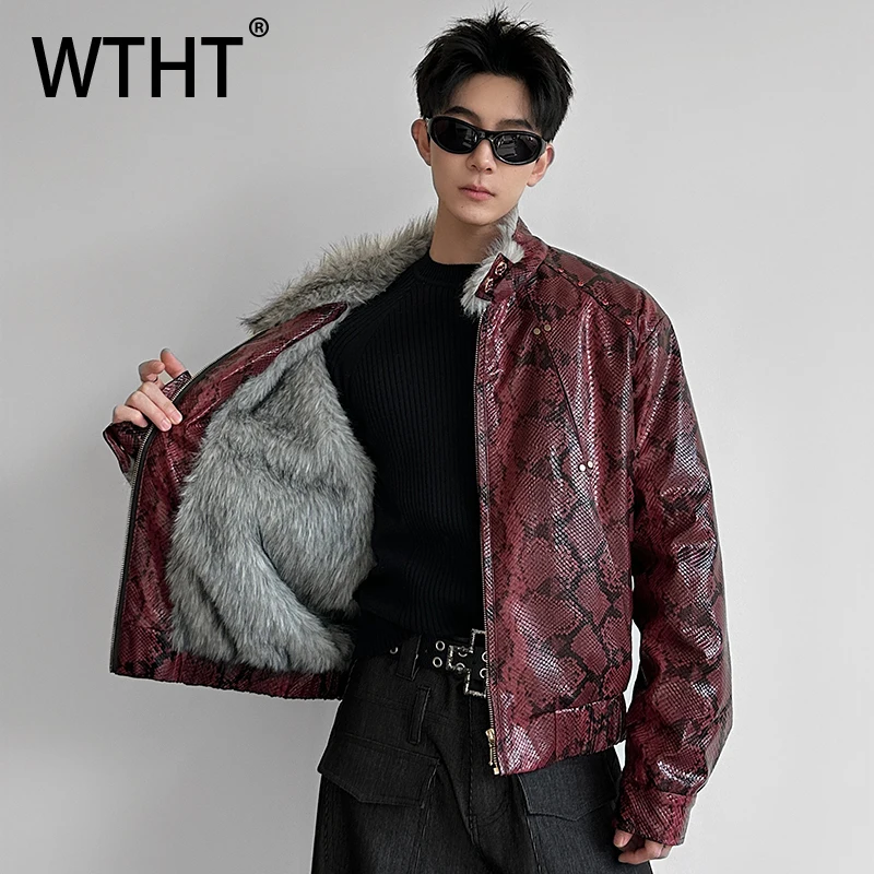 Мужские модные куртки WTHT из искусственного меха и кожи, трендовые весна 2026, с воротником-стойкой, сохраняющие тепло, модель 2A2633
Мужские модные куртки WTHT из искусственного меха и кожи, трендовые весна 2026, с воротником-стойкой, сохраняющие тепло, модель 2A2633