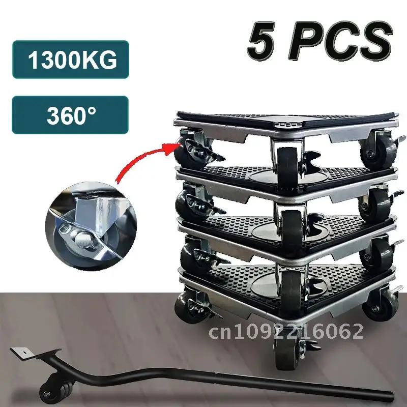 Thickening Heavy Duty Mover Lifter Transport Tool Furniture Furniture 1300KG 4 Move Wheel Rollers Furniture Bar Helper Bearing 1
Thickening Heavy Duty Mover Lifter Transport Tool Furniture Furniture 1300KG 4 Move Wheel Rollers Furniture Bar Helper Bearing 1