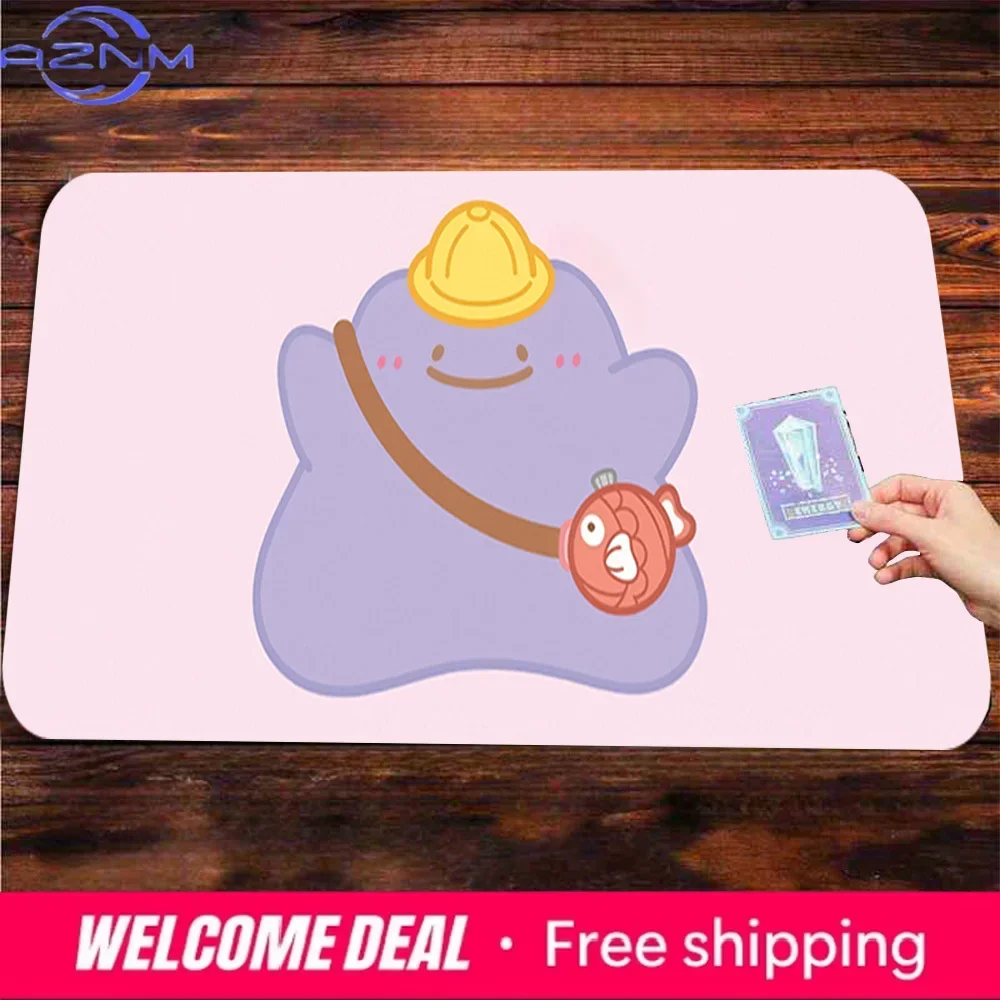 Cute Ditto with Hat Pokémon TCG Play Mat Non-Slip Desk Pad
Cute Ditto with Hat Pokémon TCG Play Mat Non-Slip Desk Pad